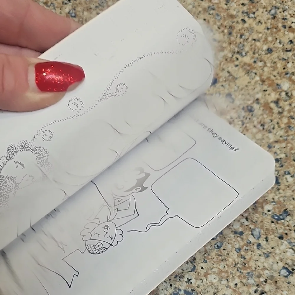 Pocket Doodles Book NWOT for Young Artists - Orange